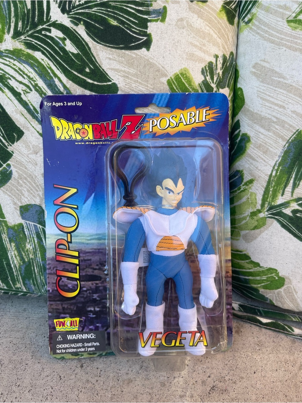 Dragon Ball Z Vegeta Posable Clip-On Figure